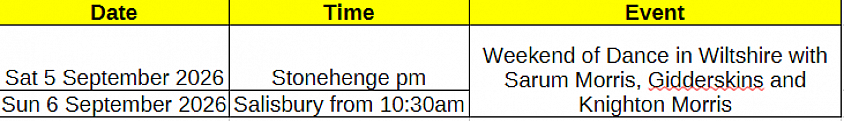Current calendar